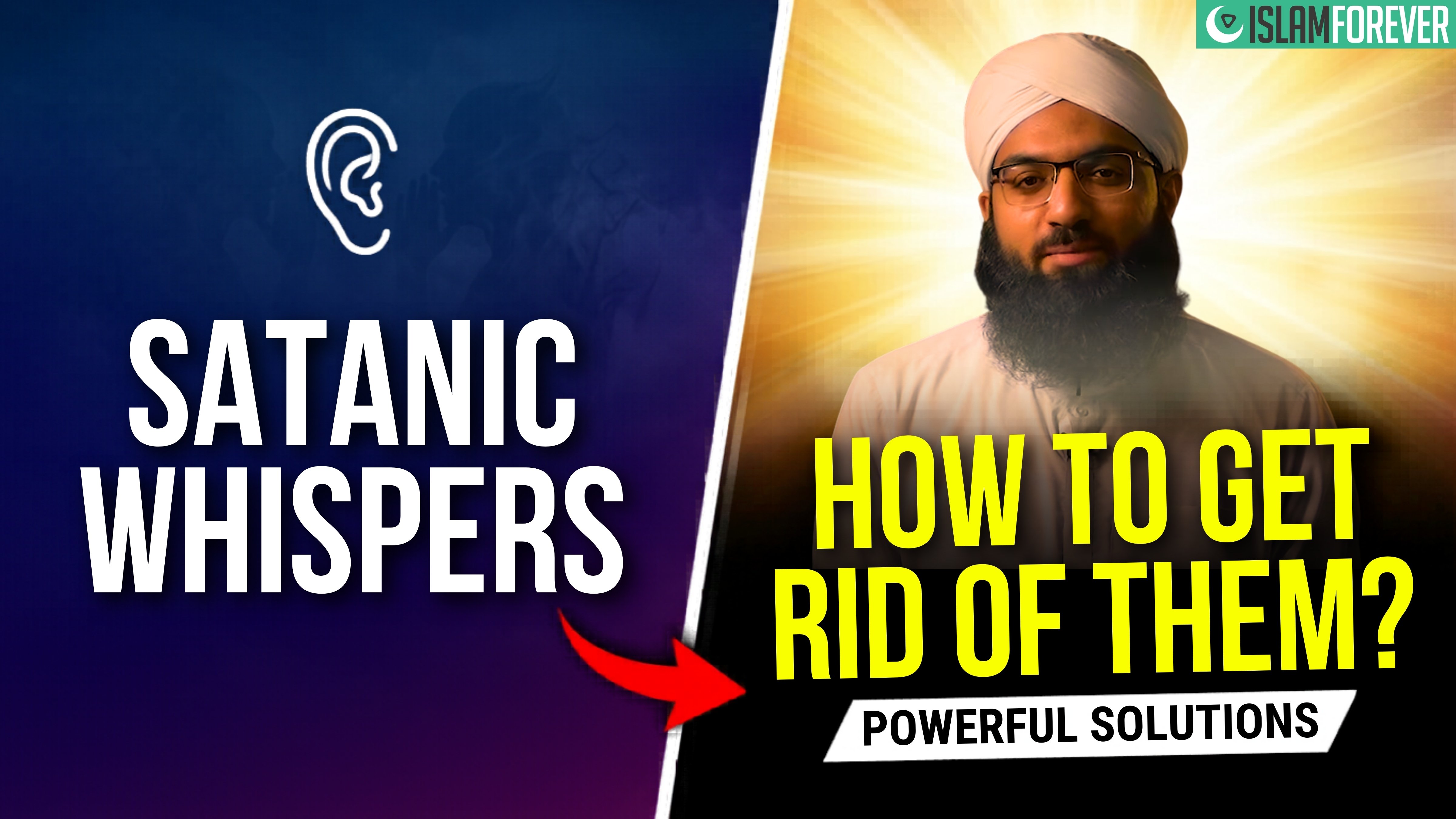 How to Get Rid of Satanic Whispers | Explained in Urdu With English Subtitles By Ahmed Raza Attari